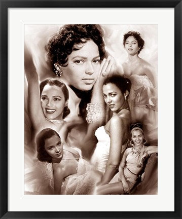 Framed Dorothy Dandridge by Wishum Gregory | 24 x 20