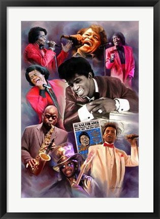 Framed Godfather and Company by Wishum Gregory | 24 x 20