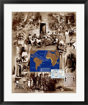 Framed Slave Trade: From Africa to the Americas by Wishum Gregory