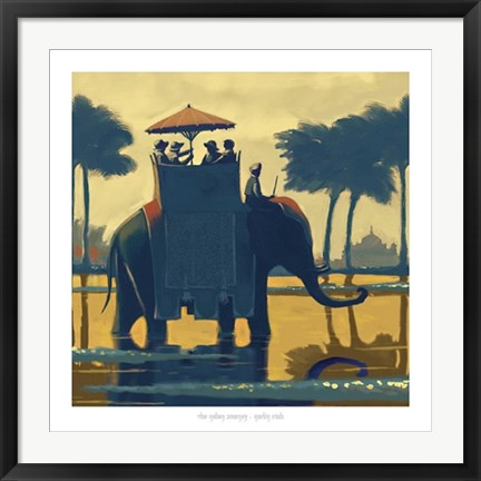 Framed Indian Journey by Martin Irish | 27 1/2 x 27 1/2