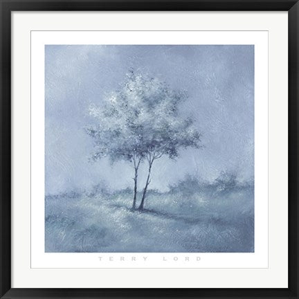 Framed White Trees I by Terry Lord | 27 1/2 x 27 1/2