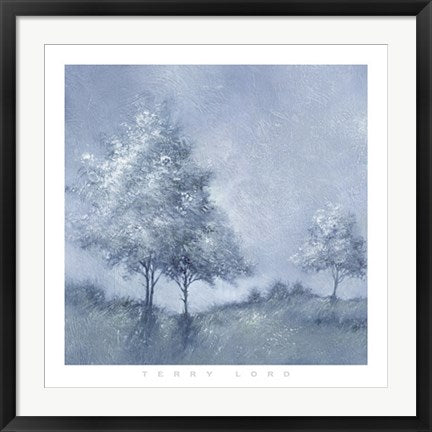 Framed White Trees II by Terry Lord | 27 1/2 x 27 1/2