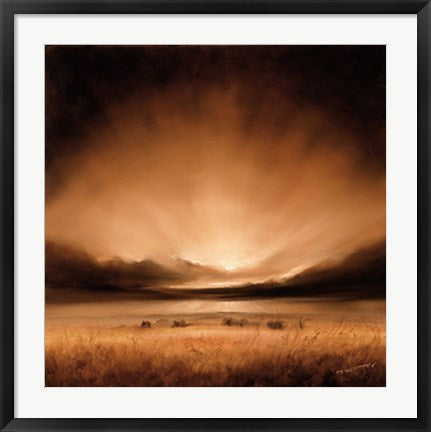 Framed Suffolk Sunset by Robert J. Ford | 27 1/2 x 27 1/2