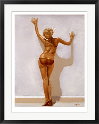 Framed Hot in the City by John Silver | 31 1/2 x 23 1/2