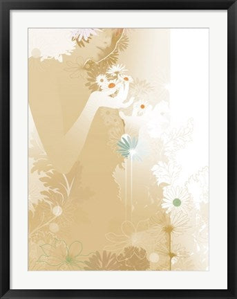 Framed Daisy Lores II by Chellie Caroll | 31 1/2 x 23 1/2