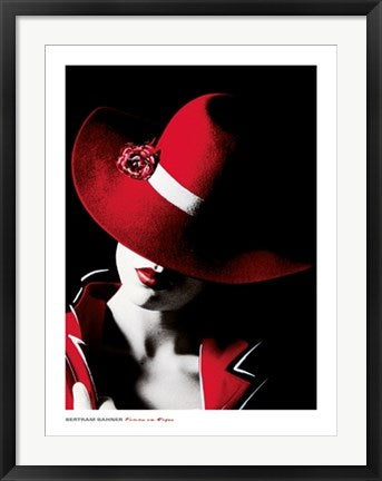 Framed Femme en Vogue II by Bertram Bahner | 31 1/2 x 23 1/2