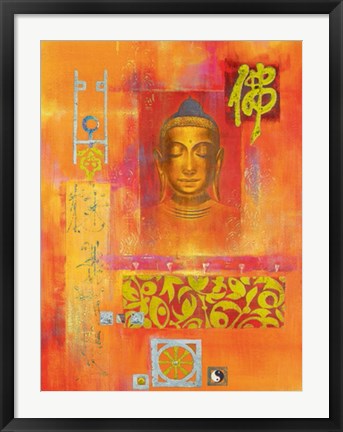 Framed Life of Contemplation I by Wei Ying-Wu | 31 1/2 x 23 1/2