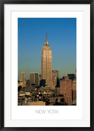 Framed Empire State Building (Day) by Kamran Shaukat | 36 x 24
