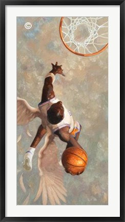 Framed Heaven's Playground by Henry Lee Battle | 38 x 20