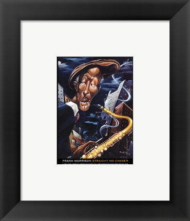 Framed Art Straight, No Chaser by Frank Morrison | 7 x 5