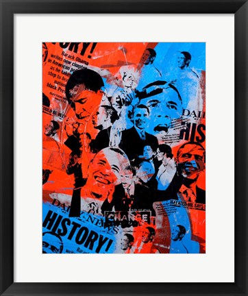 Framed History by Bobby Hill | 18 x 14