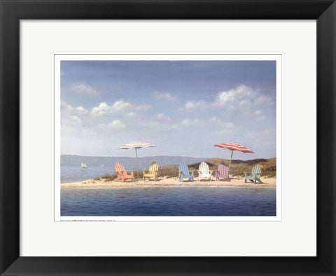 Framed Art Summer Colors by Daniel Pollera | 11 x 15