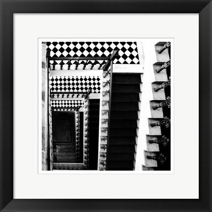 Framed Art Architectural Detail No. 34 by Ellen Fisch | 12 x 12