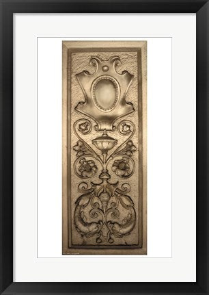 Framed Architectural Detail No. 38 by Ellen Fisch | 20 x 8