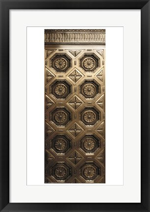 Framed Architectural Detail No. 39 by Ellen Fisch | 20 x 8