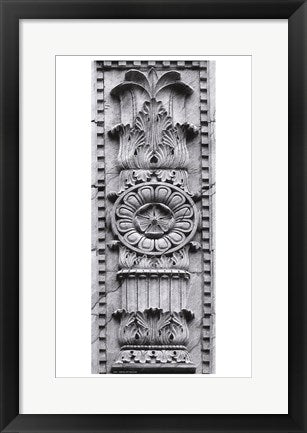 Framed Architectural Detail No. 41 by Ellen Fisch | 20 x 8