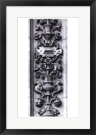 Framed Architectural Detail No. 42 by Ellen Fisch | 20 x 8