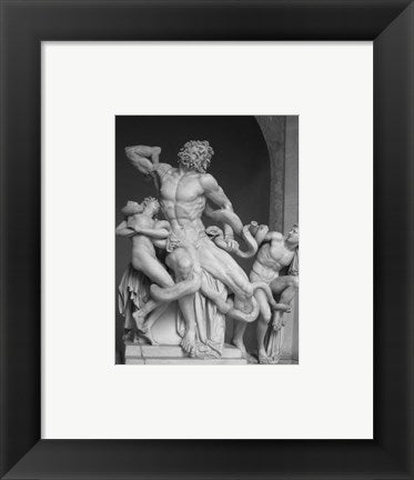 Framed Art Vatican Sculpture Wall Decor 18x24 Artwork
