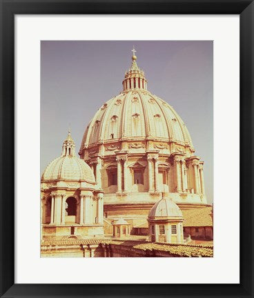 Framed Art View of the dome, 1546-93 by Michelangelo Buonarroti Wall Decor 18x24 Artwork