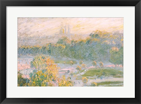 Framed Art The Tuileries (study) 1875 by Claude Monet Wall Decor 18x24 Artwork