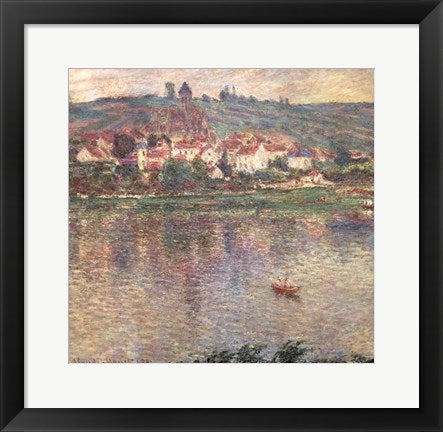 Framed Art Vetheuil, 1901 by Claude Monet Wall Decor 18x24 Artwork