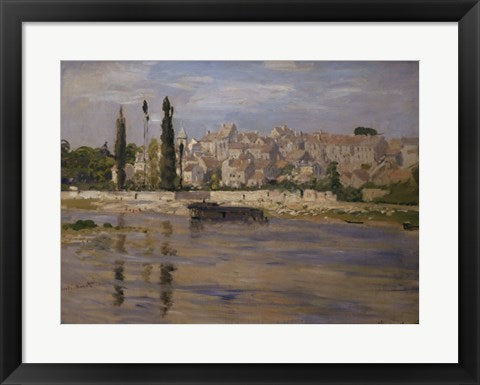 Framed Art Frame Art Carrieres-Saint-Denis, 1872 by Claude Monet Wall Decor 18x24 Artwork