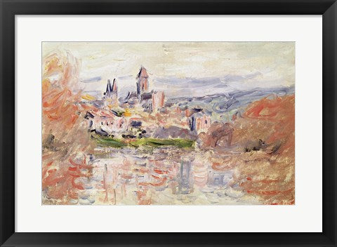 Framed Art The Village of Vetheuil, c.1881 by Claude Monet Wall Decor 18x24 Artwork