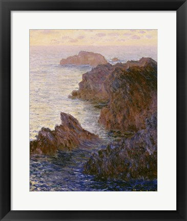 Rocky Point at Port-Goulphar by Claude Monet