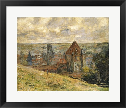 Framed Art Dieppe, 1882 by Claude Monet Wall Decor 18x24 Artwork