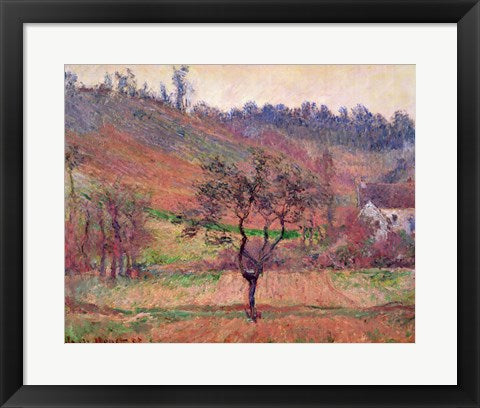Framed Art The Valley of Falaise, Calvados, France, 1883 by Claude Monet Wall Decor 18x24 Artwork