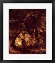 Adoration of the Shepherds, 1646 by Rembrandt van Rijn