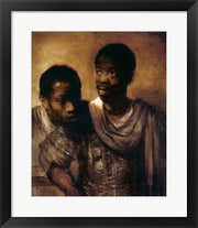 Two Negroes, 1661 by Rembrandt van Rijn