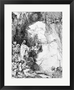 The Great Raising of Lazarus by Rembrandt van Rijn