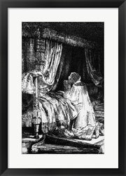 King David at prayer, 1652 by Rembrandt van Rijn