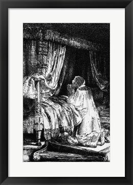 King David at prayer, 1652 by Rembrandt van Rijn