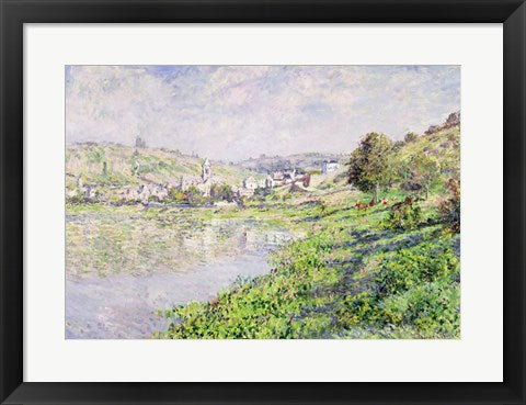 Framed Art Vetheuil, 1879 by Claude Monet Wall Decor 18x24 Artwork