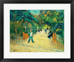 Entrance to the Public Gardens in Arles, 1888 by Vincent Van Gogh