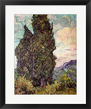 Cypresses, 1889 by Vincent Van Gogh