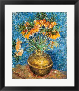 Crown Imperial Fritillaries in a Copper Vase, 1886 by Vincent Van Gogh