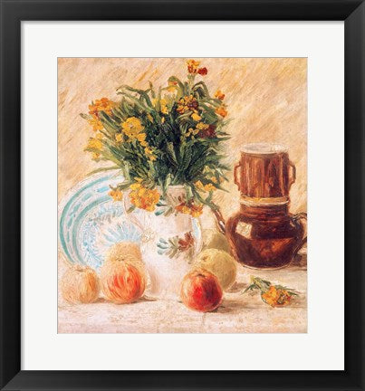 Framed Art Still Life, 1887 by Vincent Van Gogh Wall Decor 18x24 Artwork
