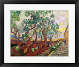 The Garden of St. Paul's Hospital at St. Remy, 1889 by Vincent Van Gogh