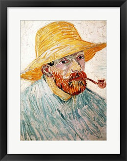 Self Portrait, 1888 wearing a hat by Vincent Van Gogh
