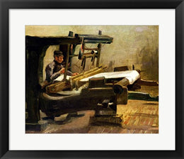 Weaver at the Loom, Facing Right, 1884 by Vincent Van Gogh