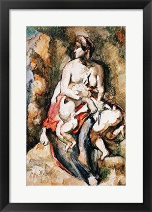 Framed Art Medea, 1880 by Paul Cezanne Wall Decor 18x24 Artwork
