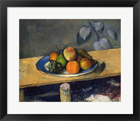 Framed Art Frame Art Apples, Pears and Grapes, c.1879 by Paul Cezanne Wall Decor 18x24 Artwork