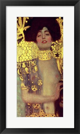 Framed Art Judith, 1901 by Gustav Klimt Wall Decor 18x24 Artwork