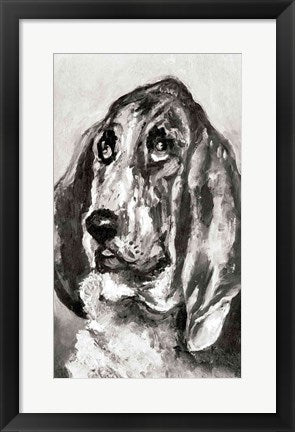 Framed Art Head of a Dog Running, 1880 by Henri de Toulouse-Lautrec Wall Decor 18x24 Artwork