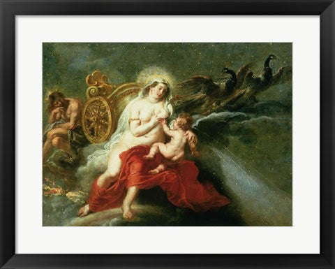 Framed Art The Birth of the Milky Way, 1668 by Peter Paul Rubens Wall Decor 18x24 Artwork