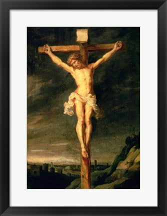 Framed Art The Crucifixion by Peter Paul Rubens Wall Decor 18x24 Artwork