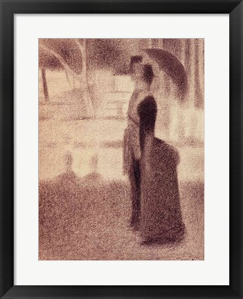 Framed Art Study for Sunday Afternoon on the Island of La Grande Jatte by Georges Seurat Wall Decor 18x24 Artwork